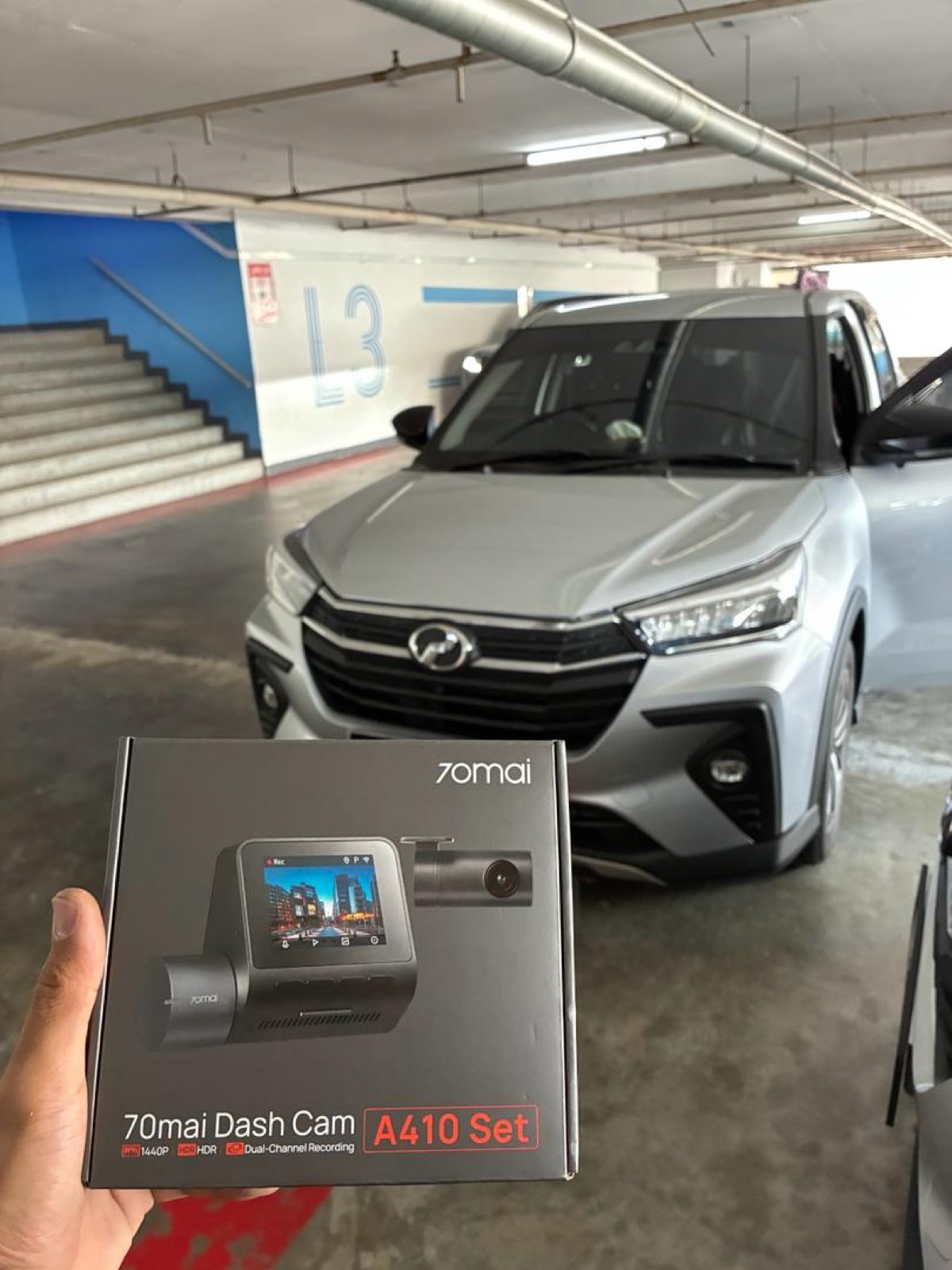 Perodua Ativa — real install