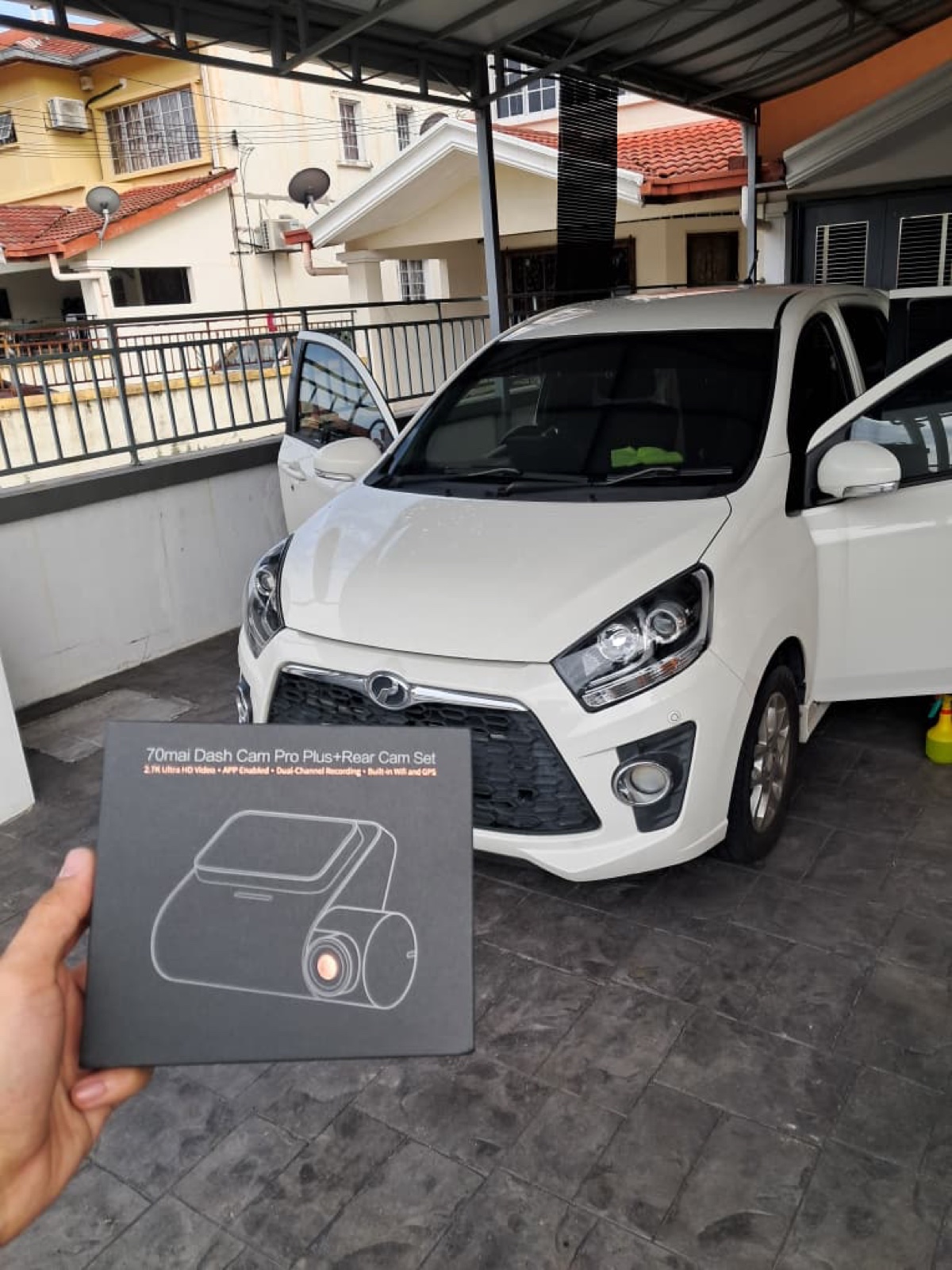 Perodua Axia — real install
